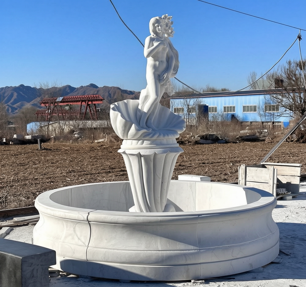 The Birth of Venus Marble Sculpture Fountain