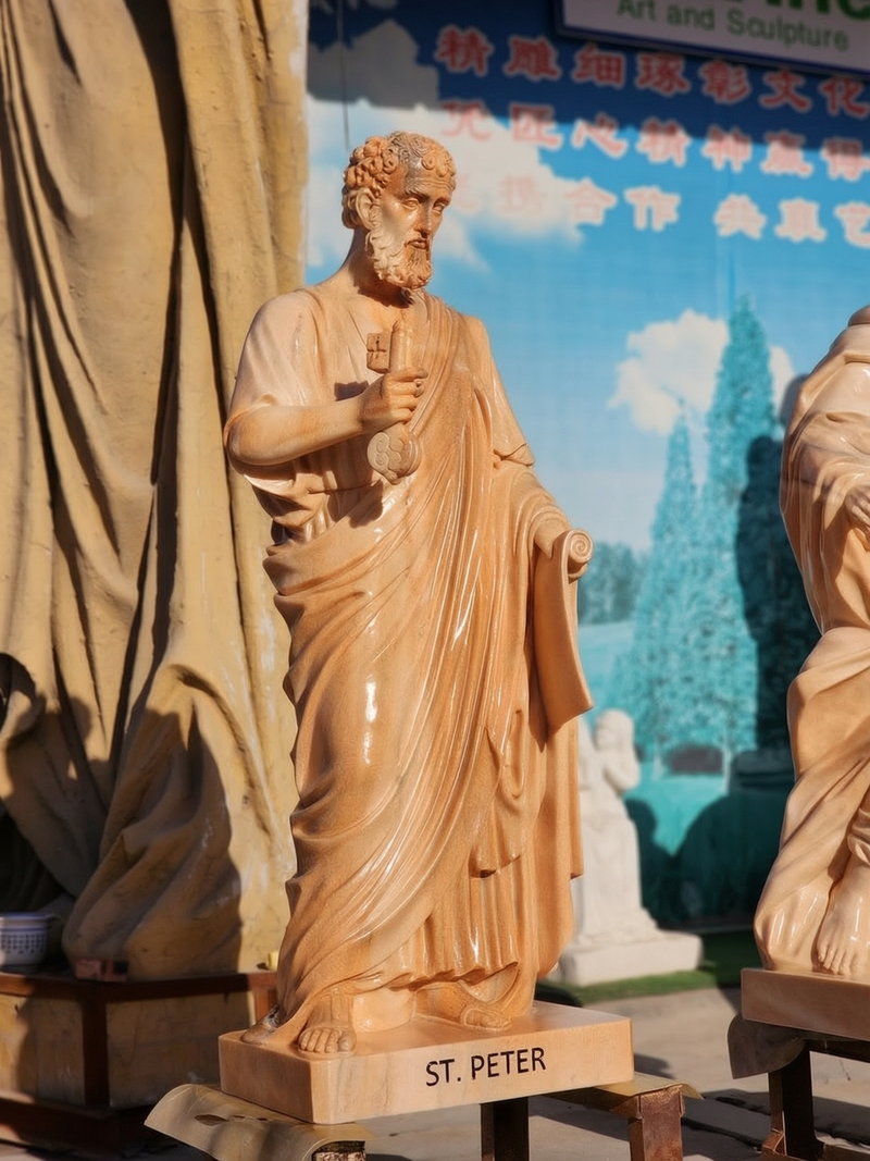 life size saint Peter statue
