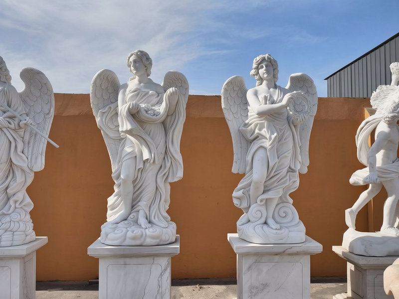 WHITE Marble Sant’angelo Sculpture