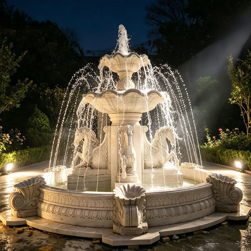 outdoor-horse-water-fountain