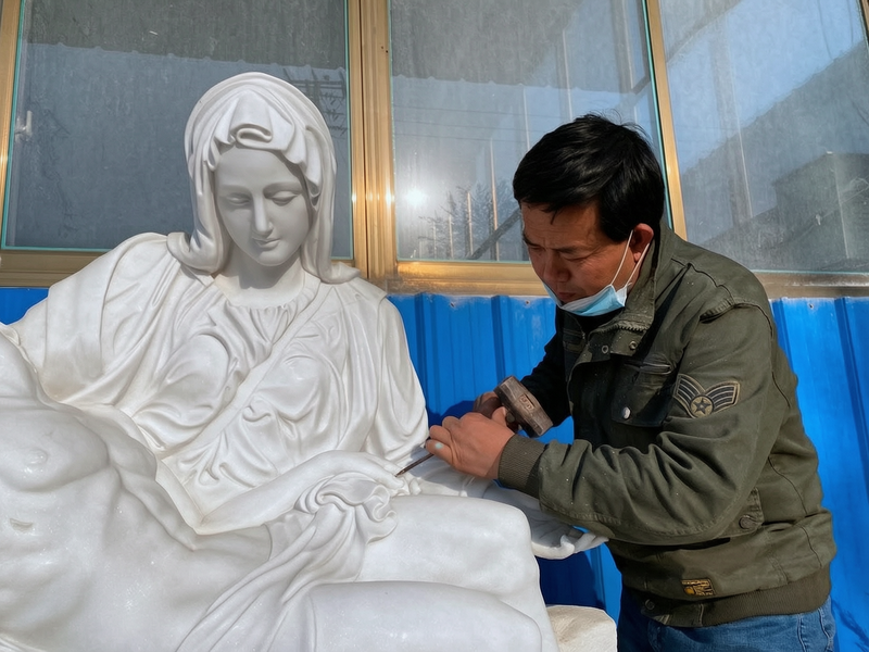 hand carving
