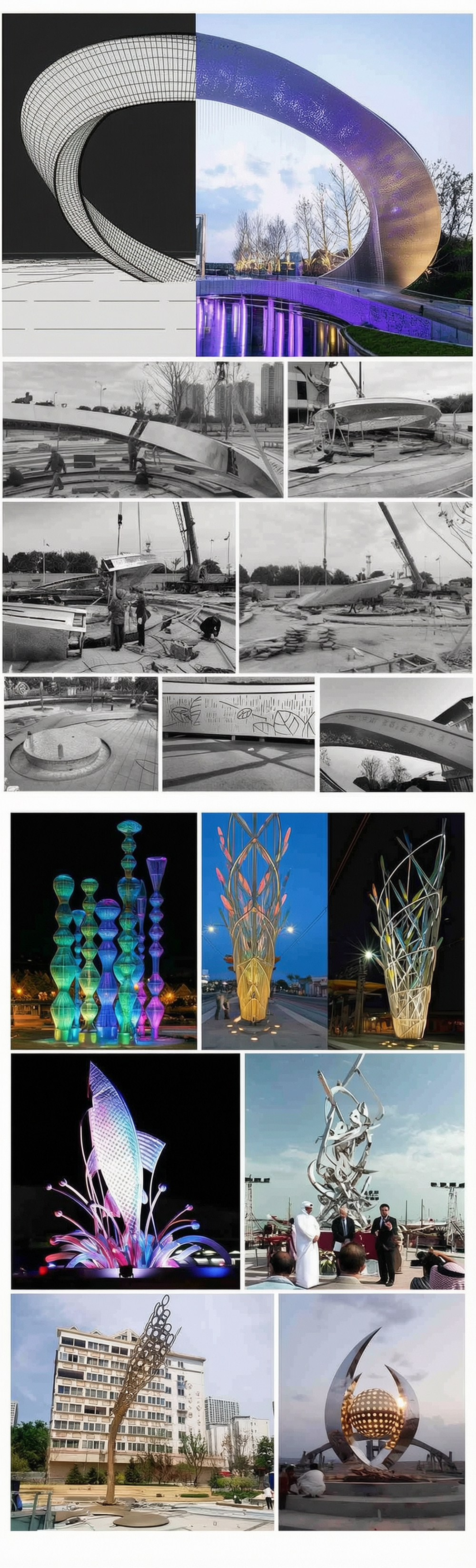 stainless steel sculpture projects