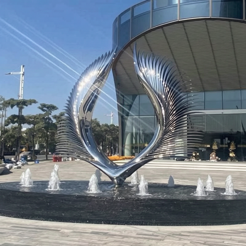 Large Metal Angel Wings for Outdoor Decor CSS-663