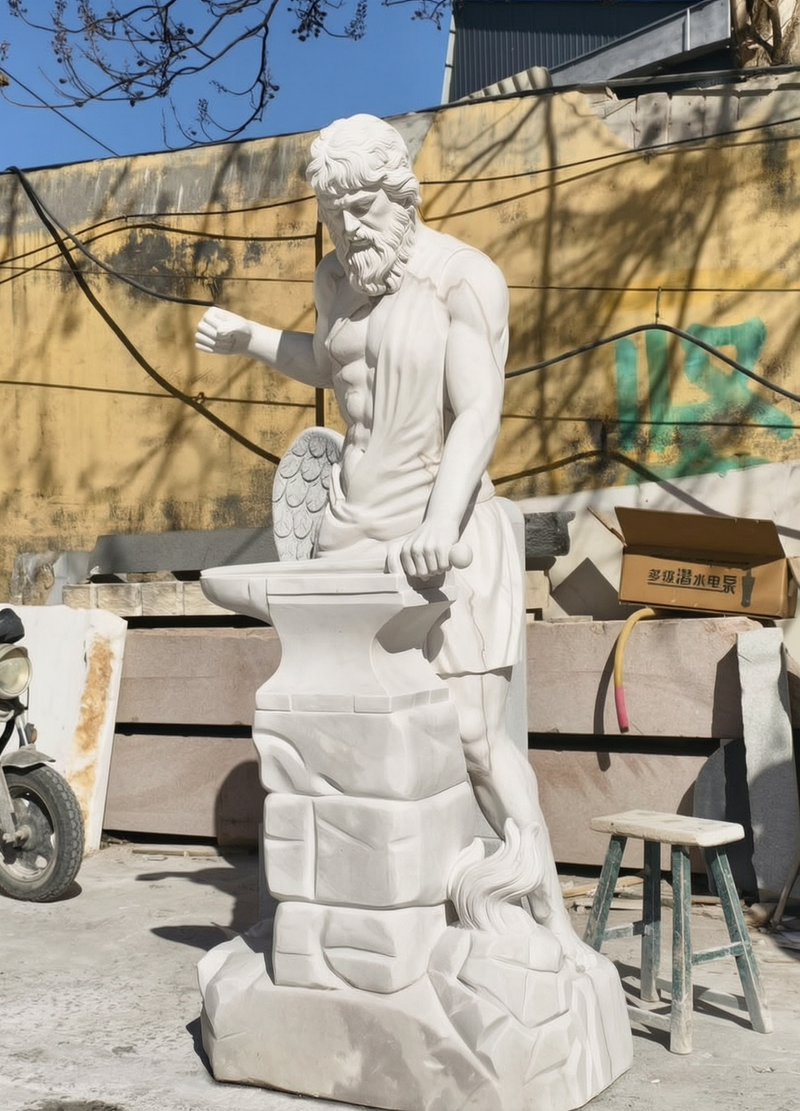 Hephaestus statue