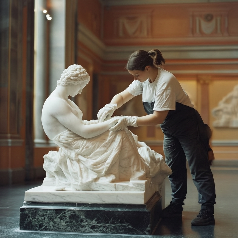 marble statue cleaning tips