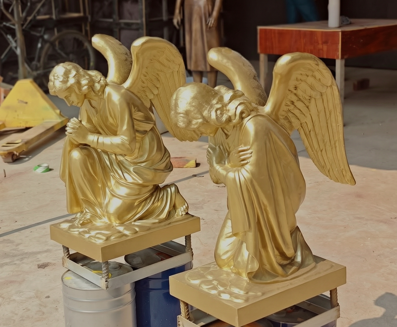 outdoor angel statue