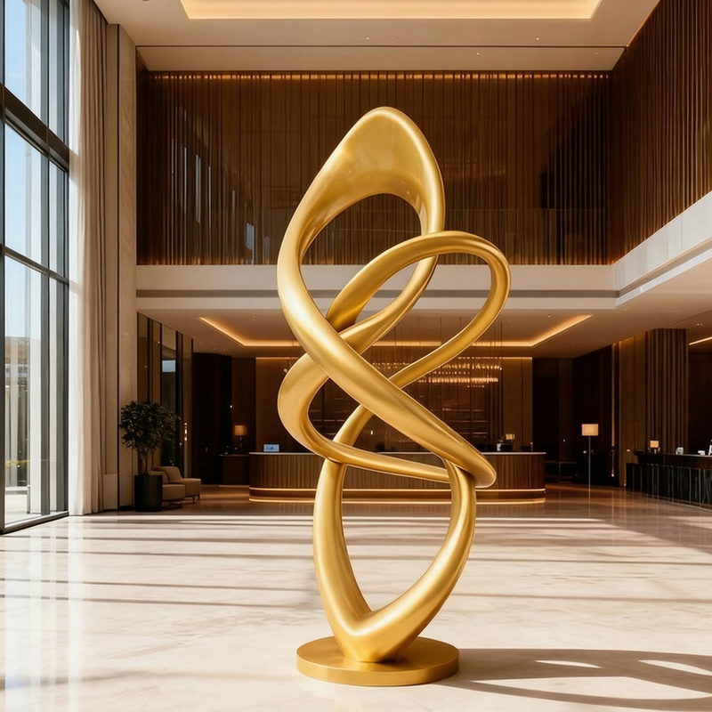 Abstract Sculpture for Hotel Lobby