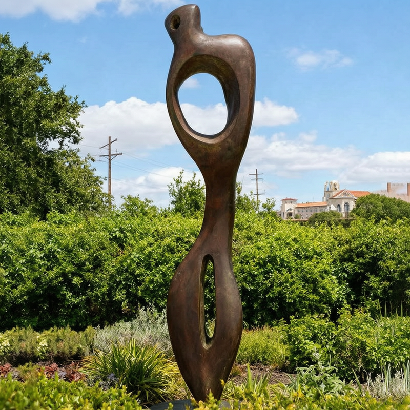 Henry Moore Large Interior Form Sculpture