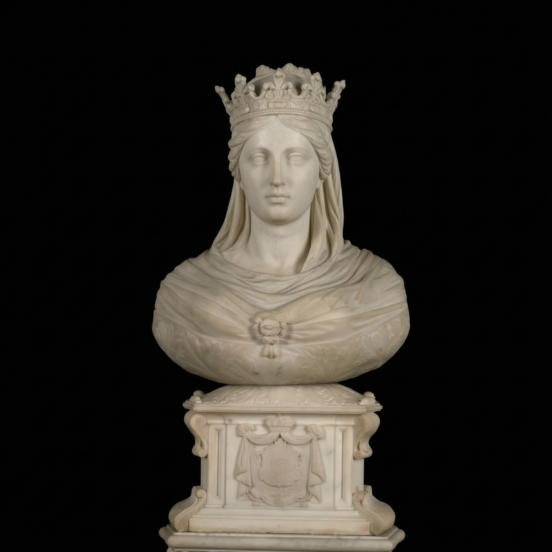 Isabel II, Veiled