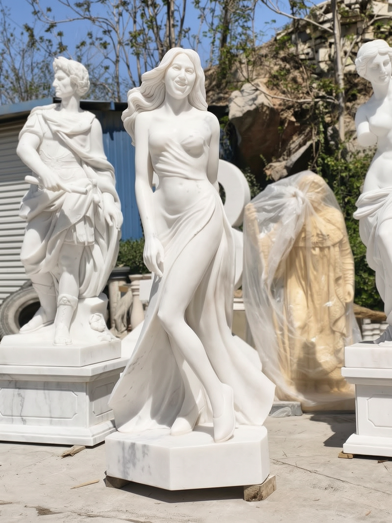 custom female statue