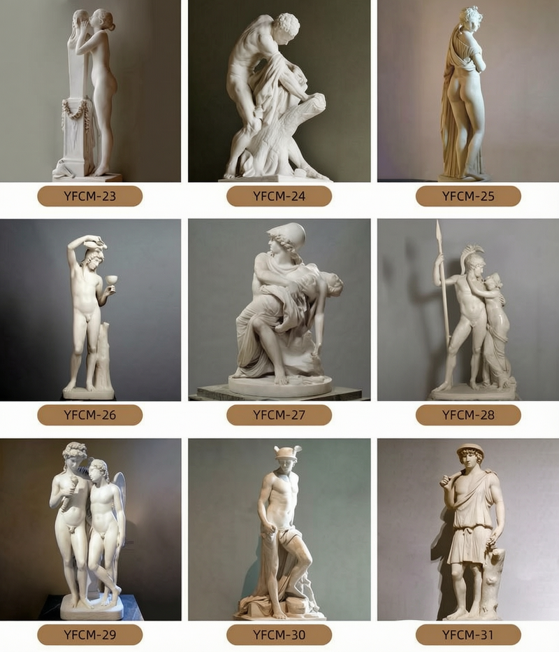 more marble statue designs