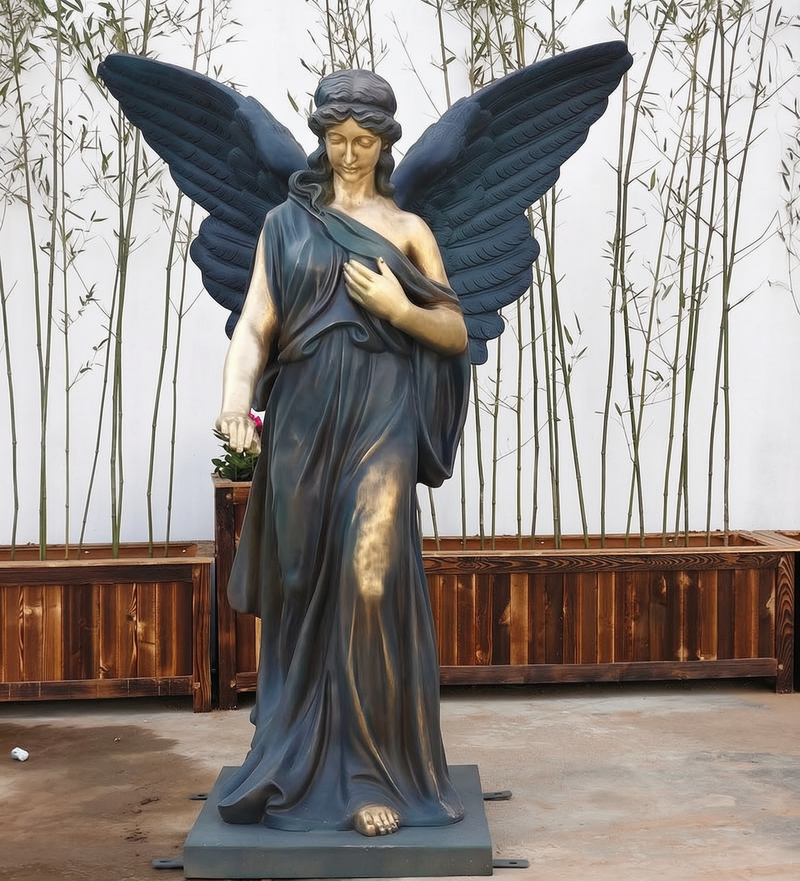 life size angel statue