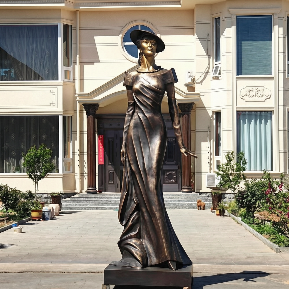 Artist Commission Famous Model Sculpture: The Dior Goddess
