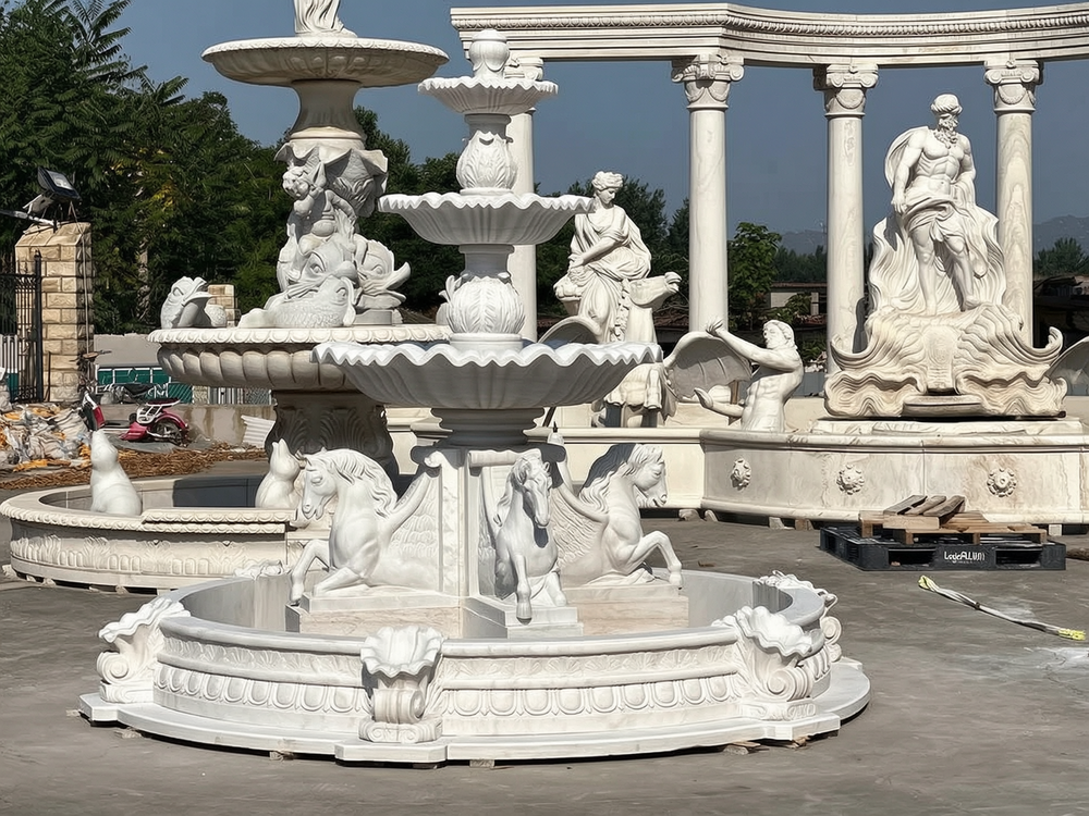 Different Styles of Marble Fountains