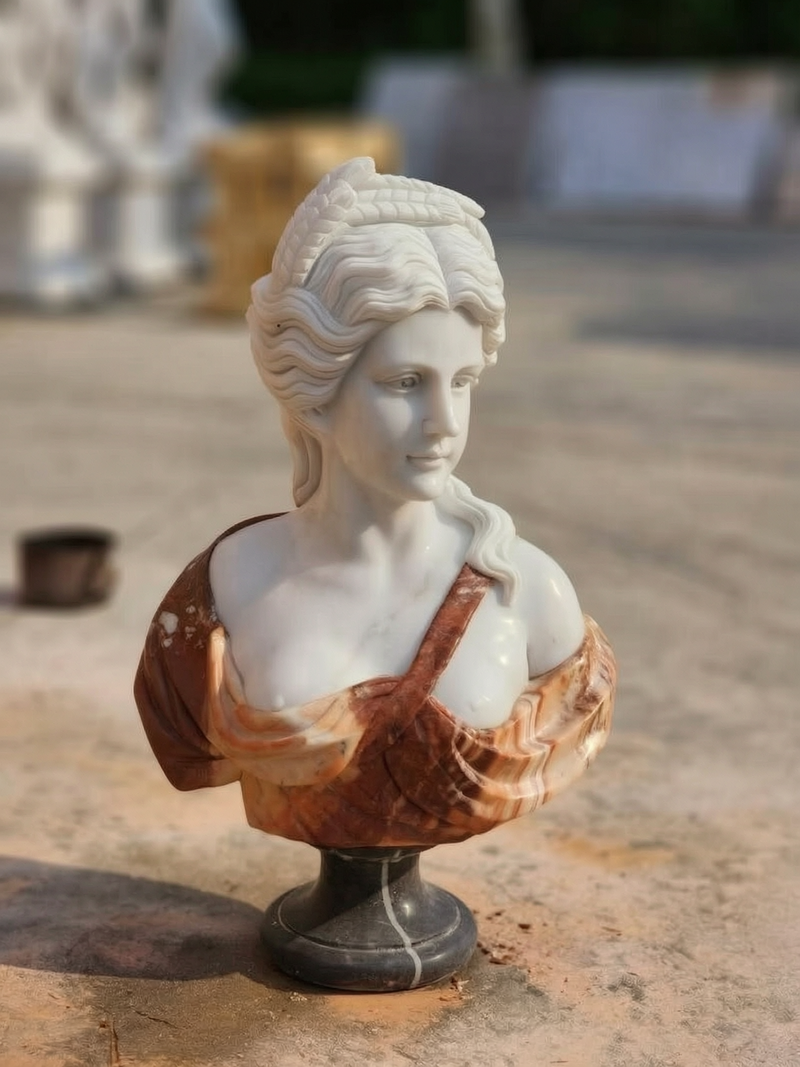 Marble busts