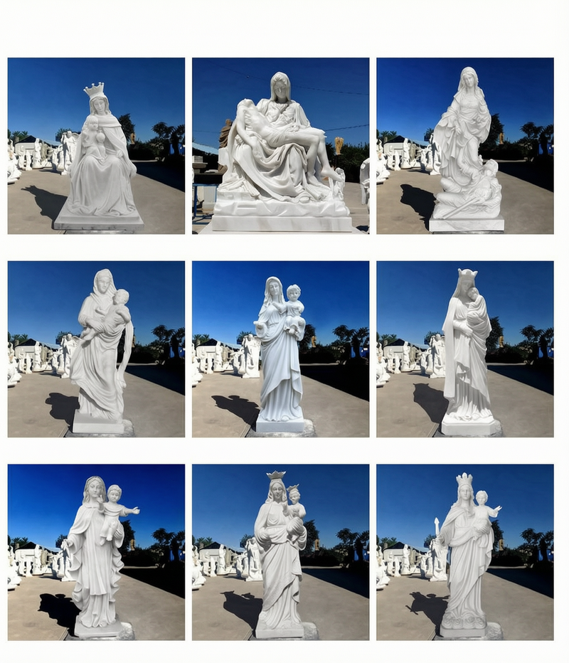 youfine religious statue made of marble