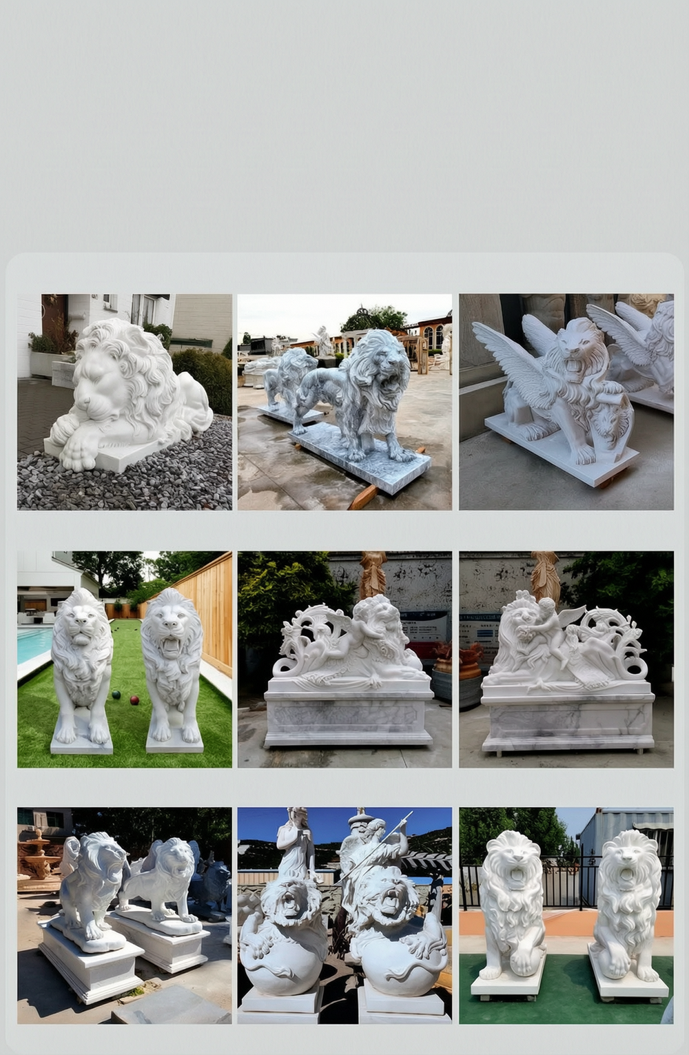 more lion statue designs youfine