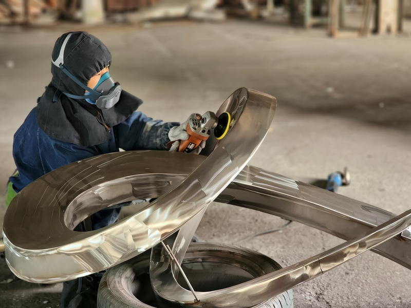 rough polishing process