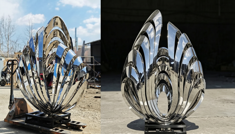 Factory Finished Scallop Sculpture at YouFine Factory