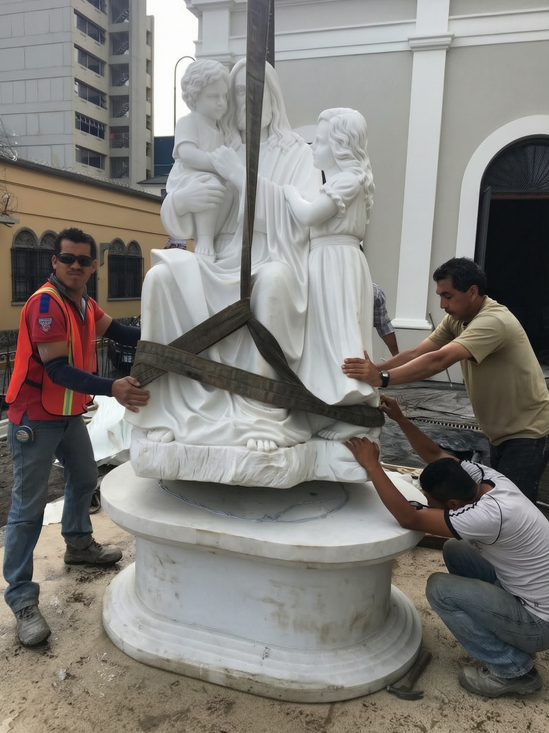 Life Size Jesus with Children Statue feedback