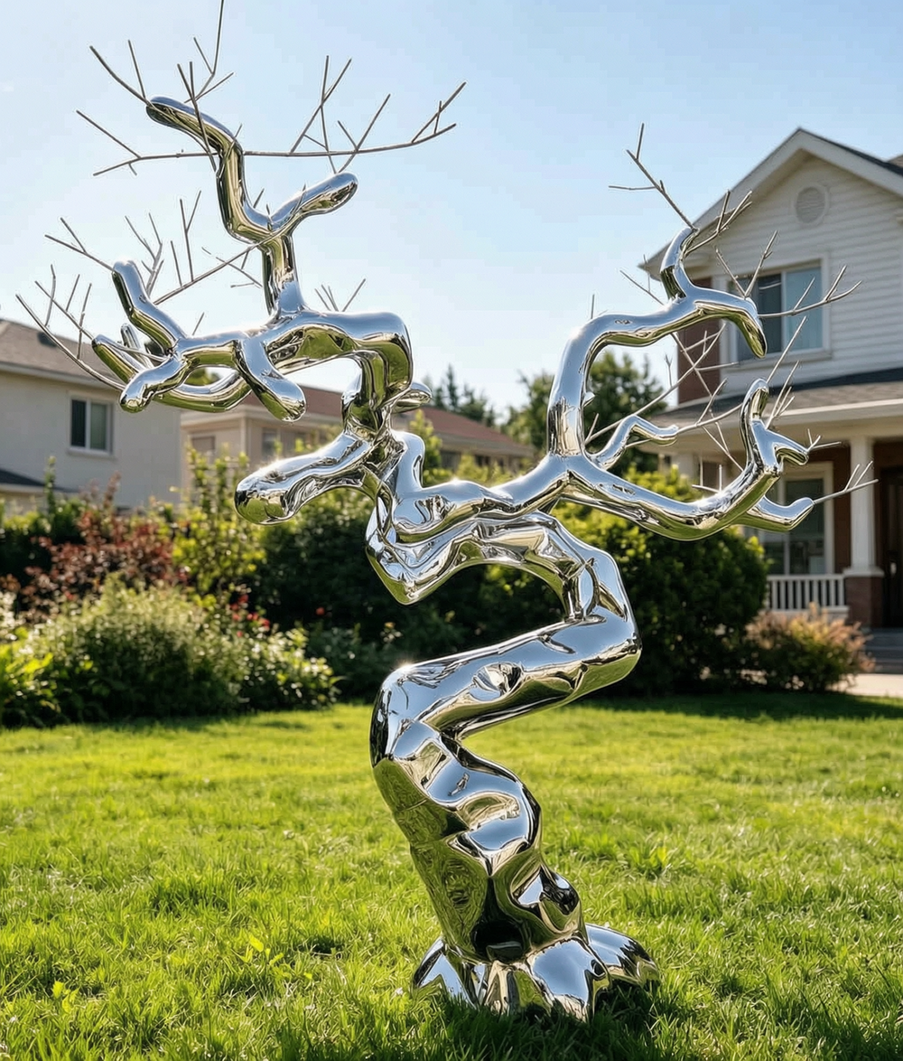 grden tree sculpture